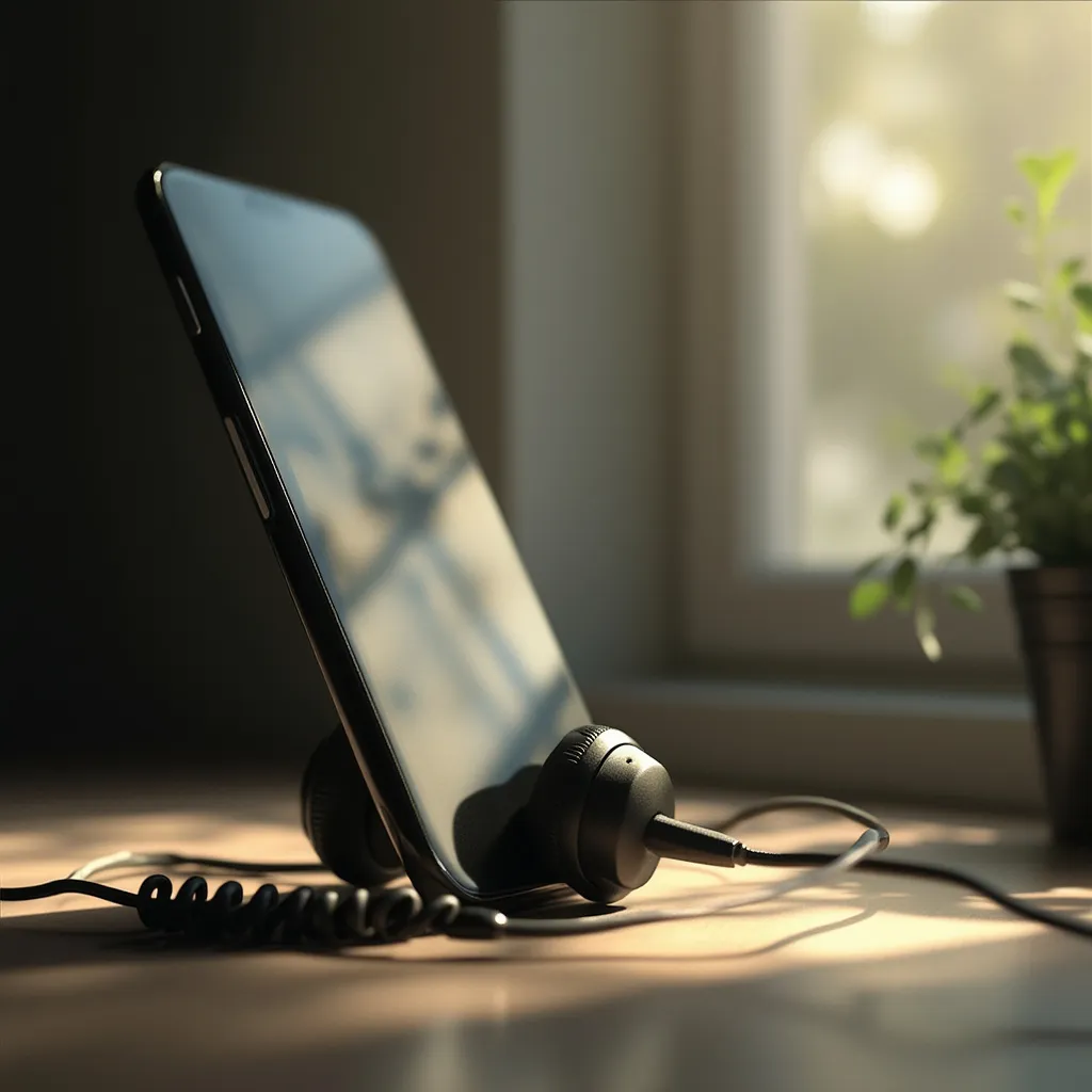 Ukázka uživatelského rozhraní aplikace pro audio deník